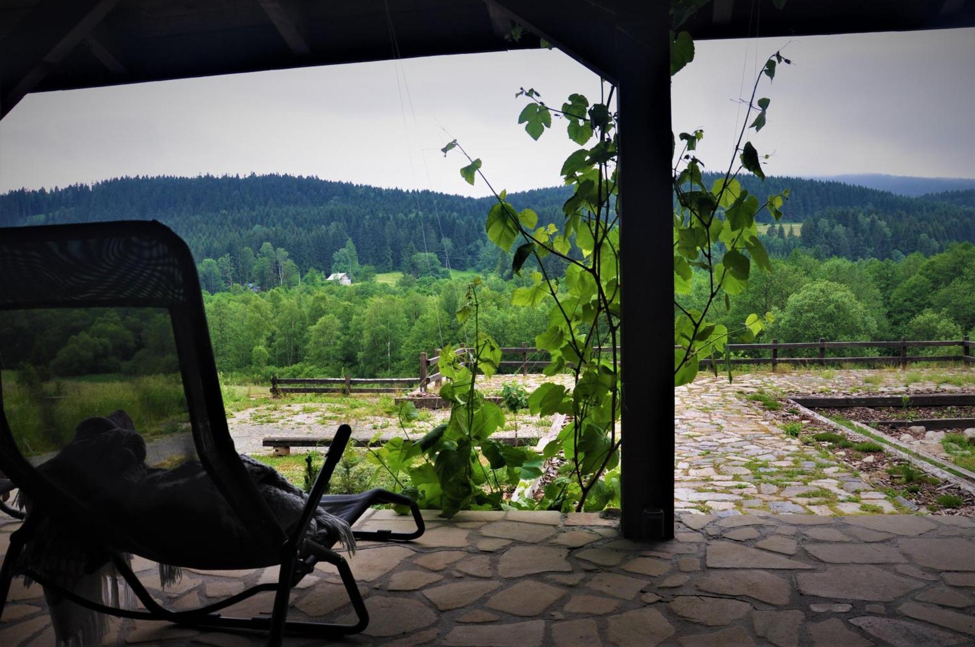 Chata Nad Dzika Orlica Z Jacuzzi Poniatow Exterior photo