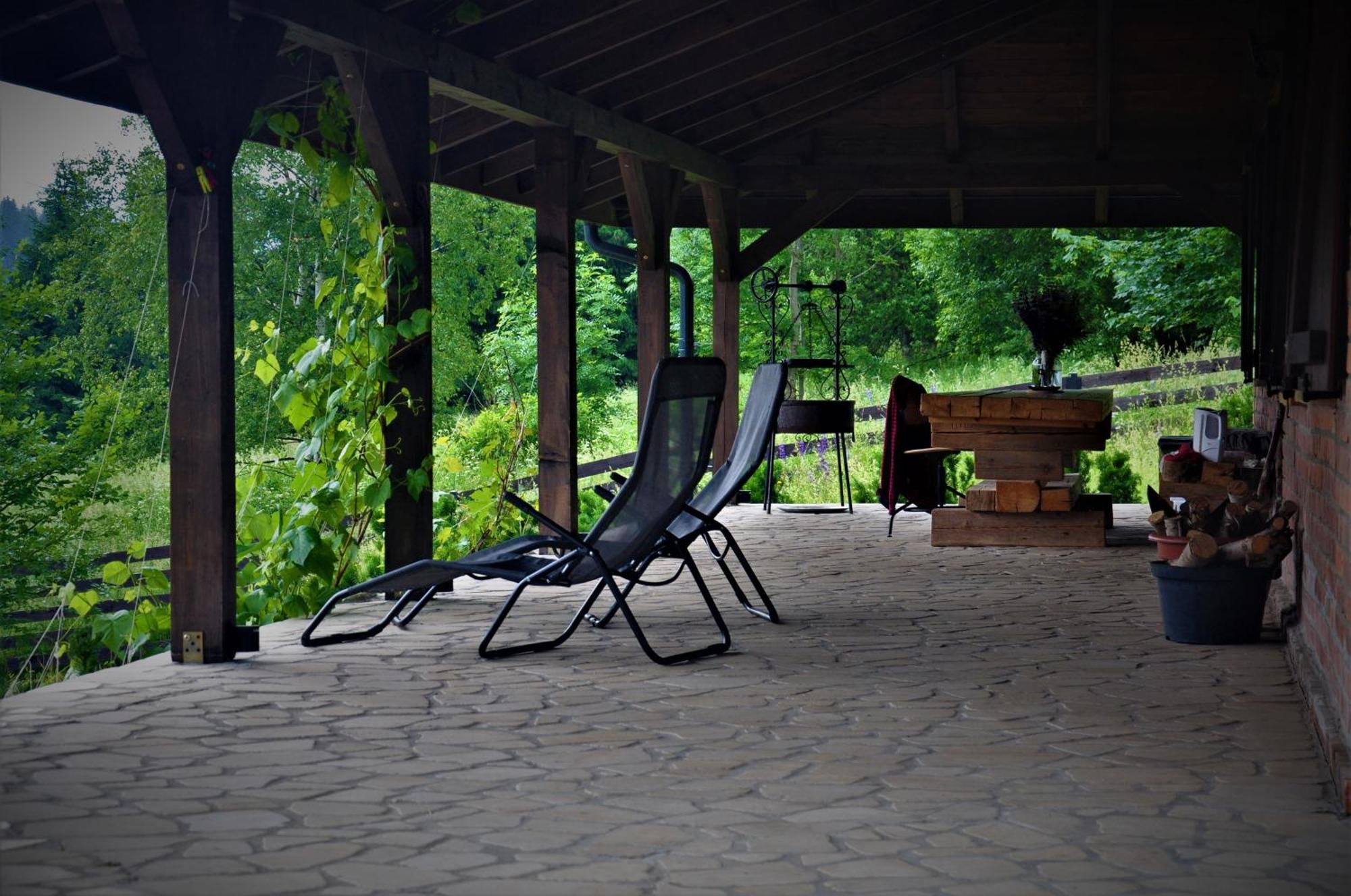 Chata Nad Dzika Orlica Z Jacuzzi Poniatow Exterior photo